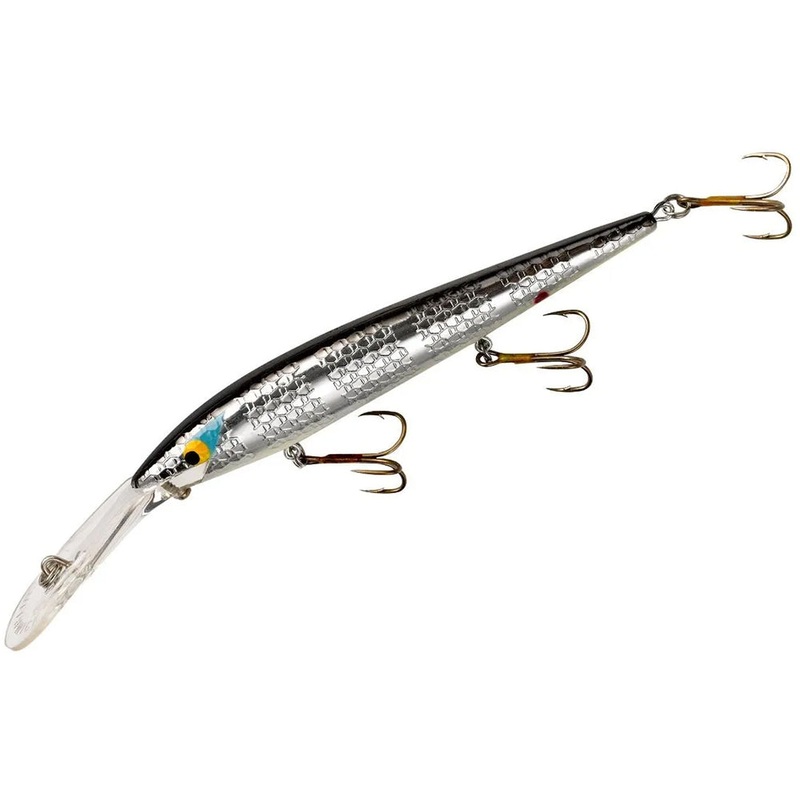 Smithwick Deep Suspending Rattlin’ Rogue – 6 Inch Chrome Black Back 4.5 inch – 1/2 oz