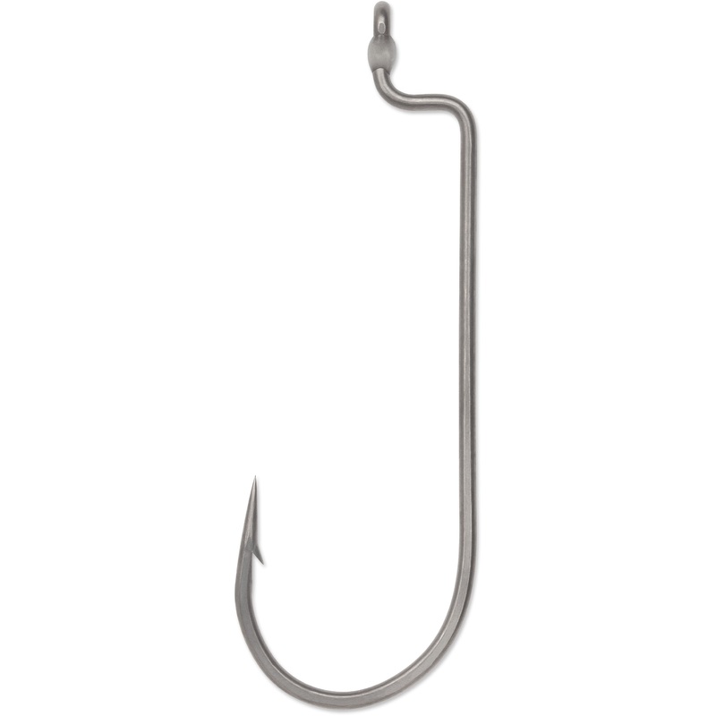 VMC RedLine Series Hybrid Worm Hooks #1/0 – 6 Pack