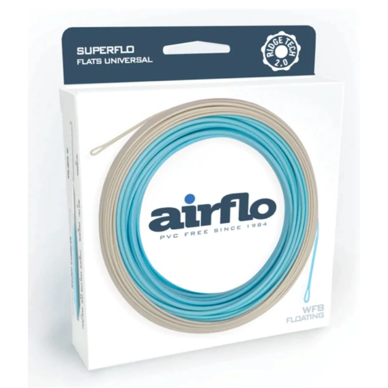 Airflo Superflo Ridge 2.0 Flats Universal Taper Fly Lines WF6F
