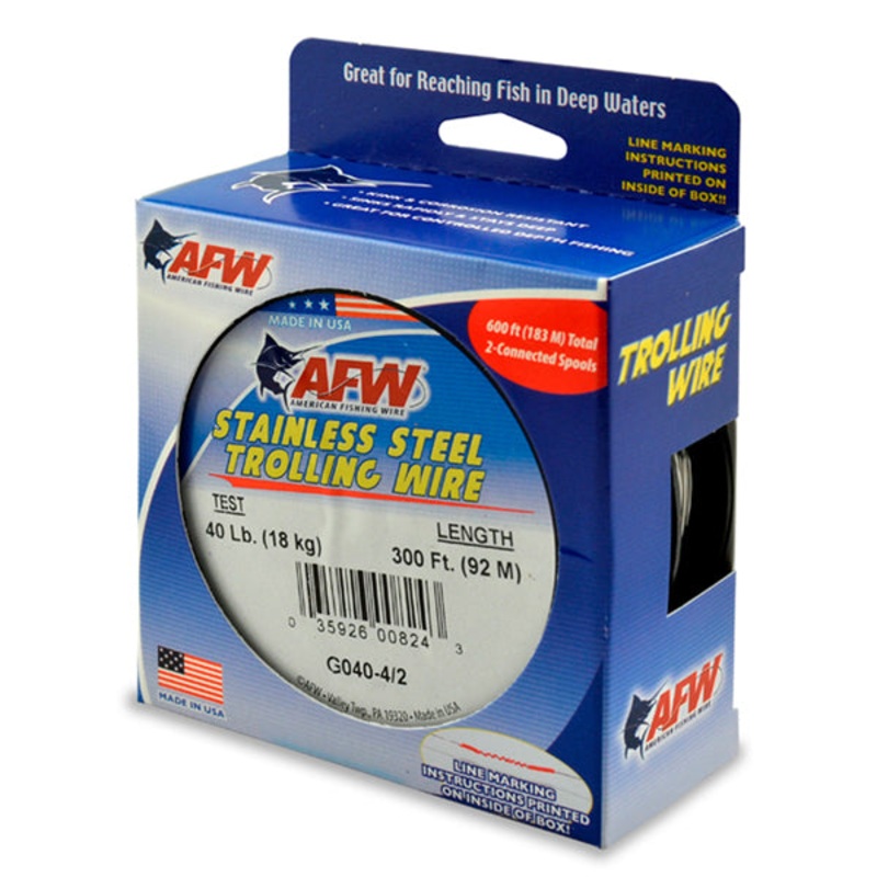American Fishing Wire Stainless Steel Trolling Wire
