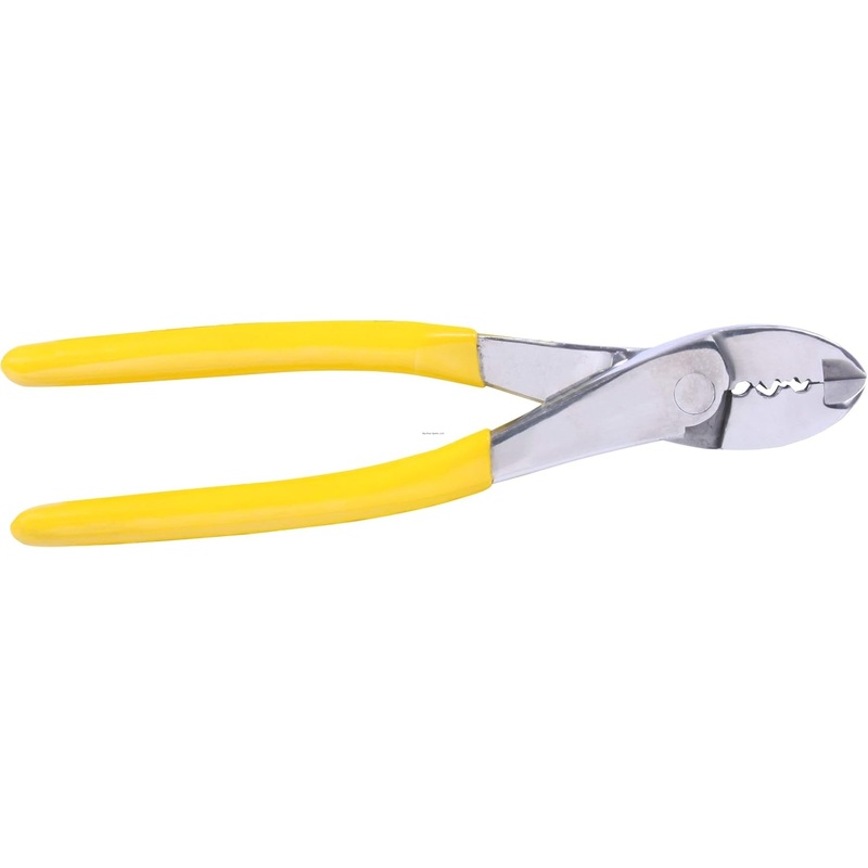 Calcutta SS Crimper Chrome Plated, 8″