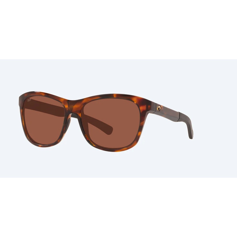 COSTA VELA POLARIZED SUNGLASSES TORTOISE BLUE MIRROR GLASS (580G)