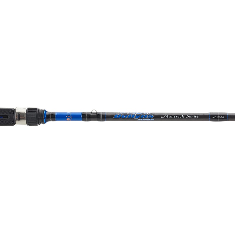 DOBYNS MAVERICK SERIES RODS 601SF-LIGHT/FAST: 2-8LB 1/16-5/16OZ (SPINNING)