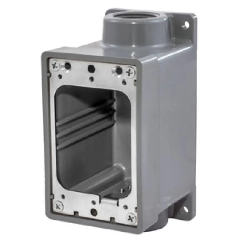 HUBBELL WEATHER PROOF BOX GRAY