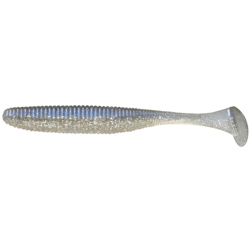 Jackall Rhythm Wave Soft Paddle Tail Swimbait Blue Pearl Shad 2.8 inch