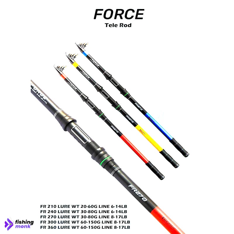Lucana Force Telescopic Rod 210 – 7ft