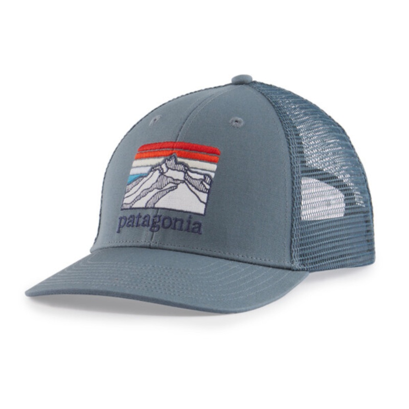 Patagonia Line Logo Ridge LoPro Trucker Hat – Plume Grey