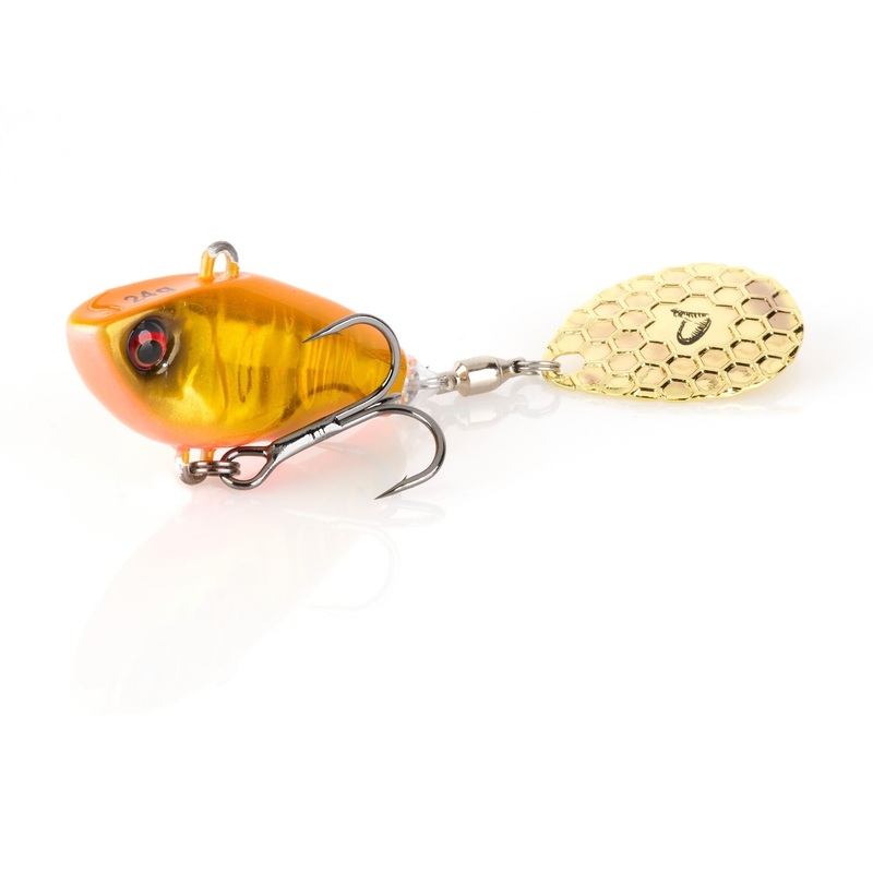 Savage Gear Fat Tail Spin White Glow 3/10 oz