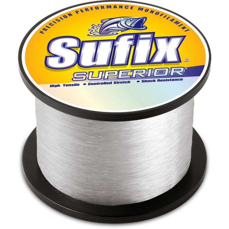 Sufix Superior Monofilament Line 15 lb / 840 yd Clear