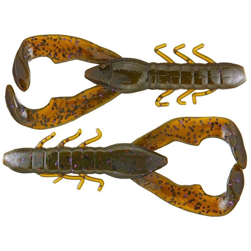 Yum Christie Craw 3.5″ Green pumpkin purple