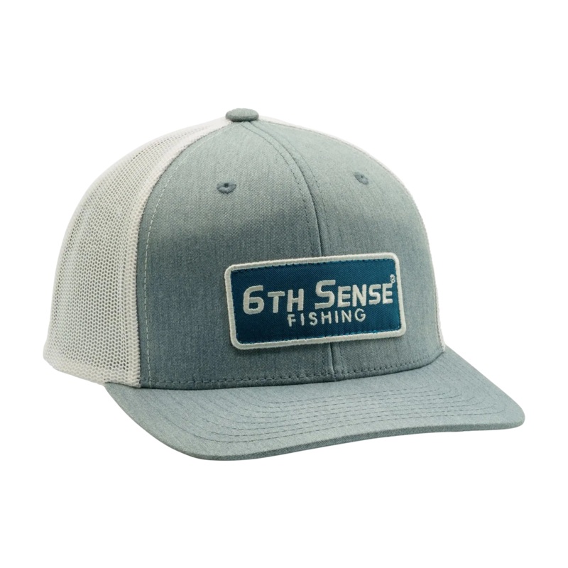 6th Sense Heather Gray Hat Heather Gray & White