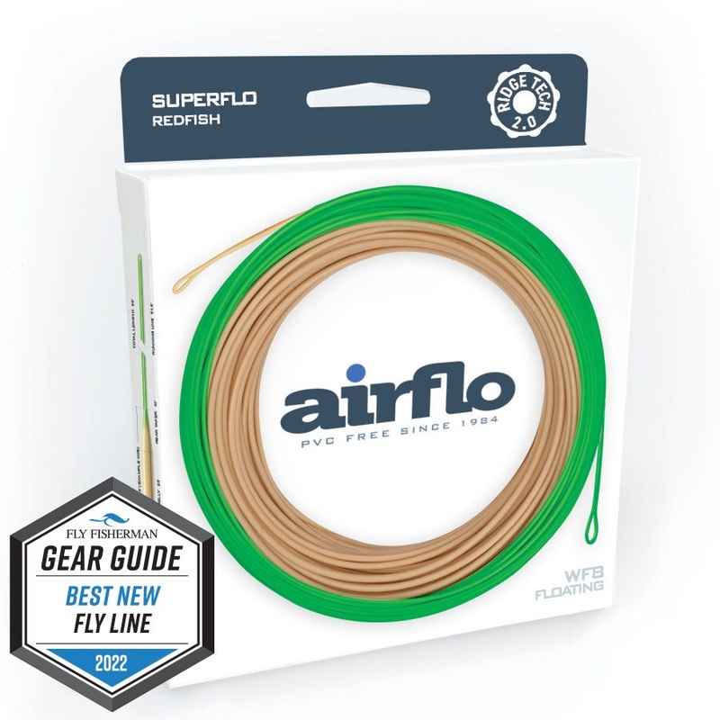 Airflo Superflo Ridge 2.0 Gulf Redfish Fly Line WF6F Tan / Green