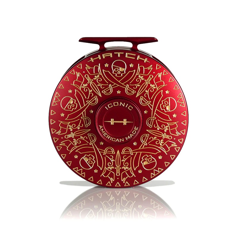 Hatch Iconic Plus – Limited Edition – Jolly Roger 3 | 9+ 9 Plus | Large Arbor Crimson / Gold