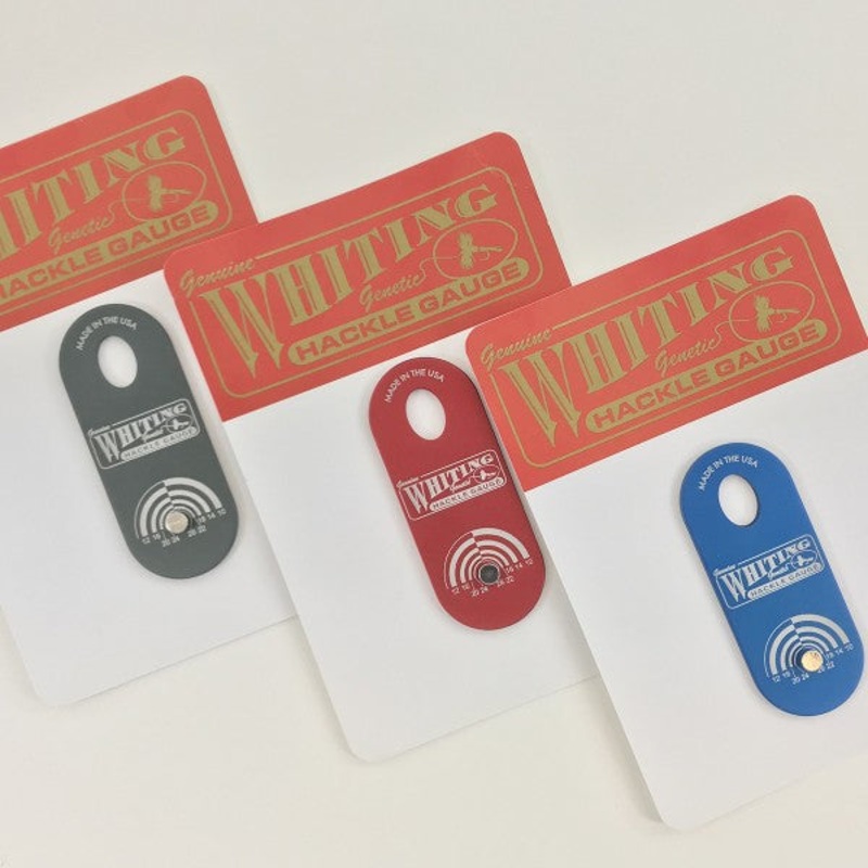 Whiting Farms W-100 Hackle Gauge Blue