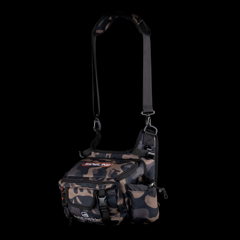 Bonafide Sideline Fishing Bag – Sling with Two 3500 Boxes Camo