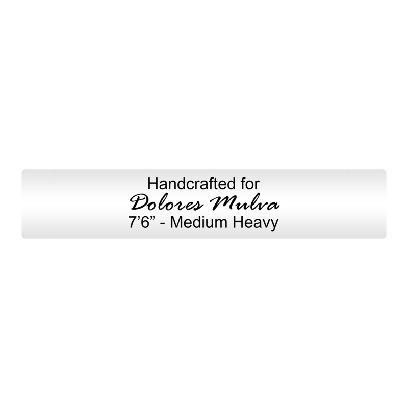 Customizable Text Rod Decals