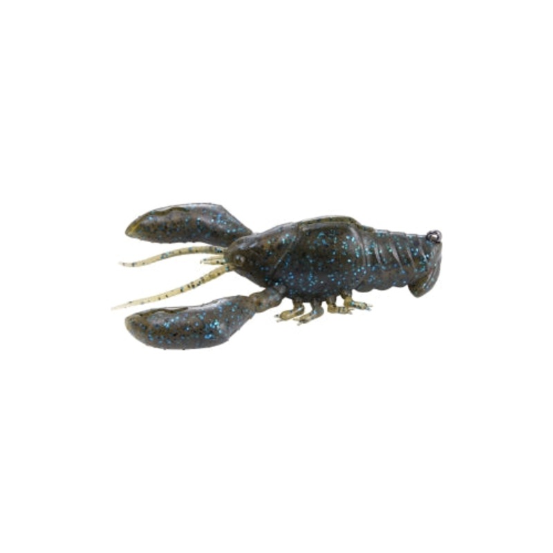 Megabass Sleeper Craw Softbait Green Pumpkin Blue
