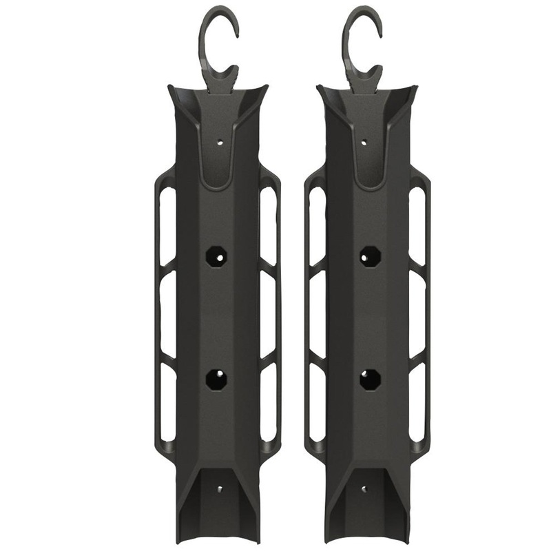 YakAttack TetherTube Rod Holder – Two Pack with Mounting Hardware