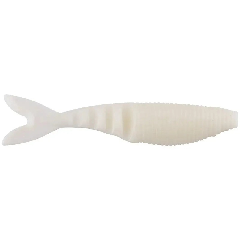 Yamamoto 4″ Zako Swimbait Bulk Pack (50 Pk) Black w/Large Blue Flake