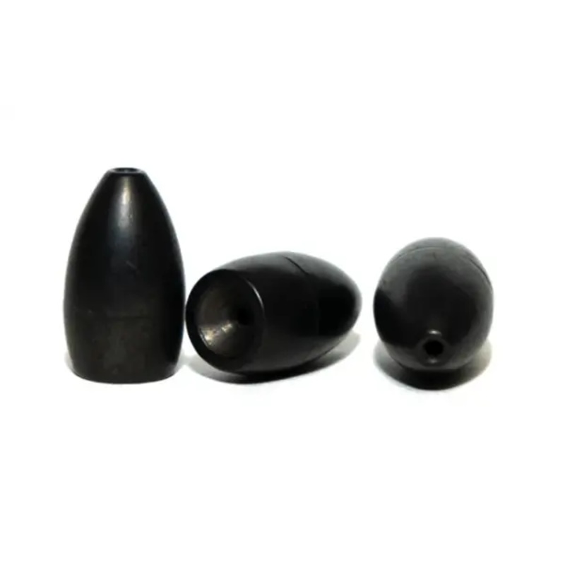 6th Sense Tungsten ‘Pitch Black’ Flipping Weights Pitch Black 1/8 oz (4 Pk)