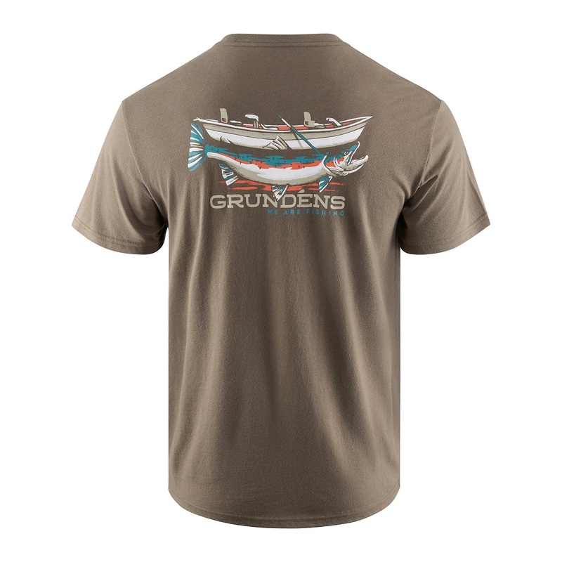Grundns M’s Drift Boat SS T-Shirt Otter S