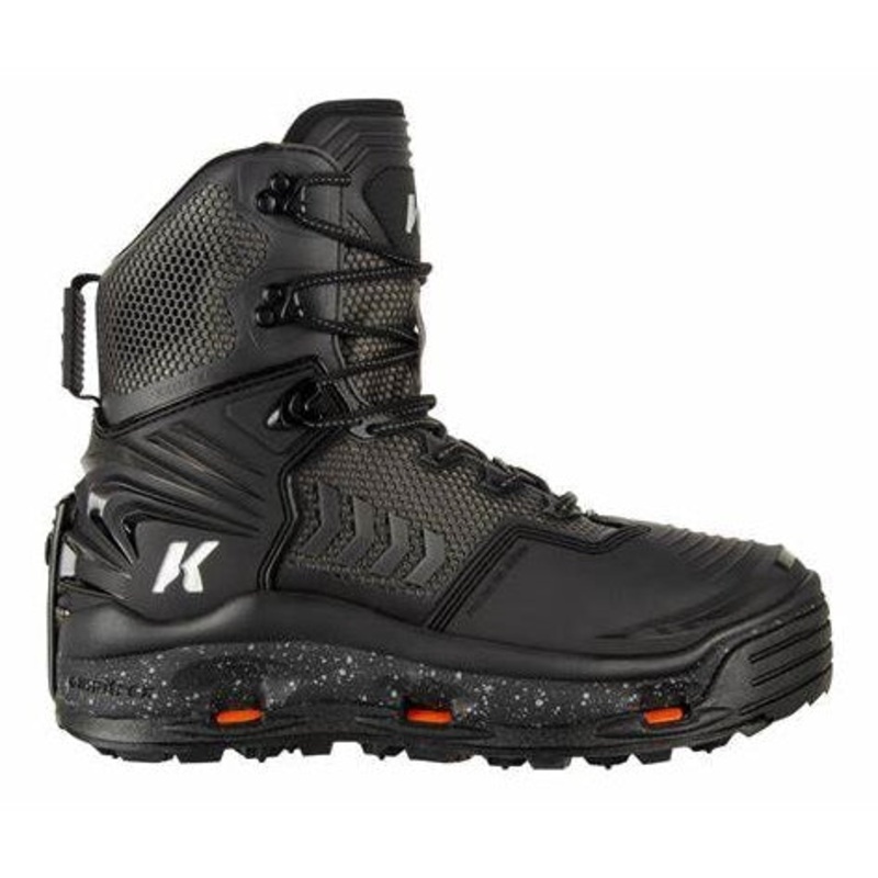Korkers River Ops Boot 8.0 Black/Cool Grey Felt & Vibram Soles