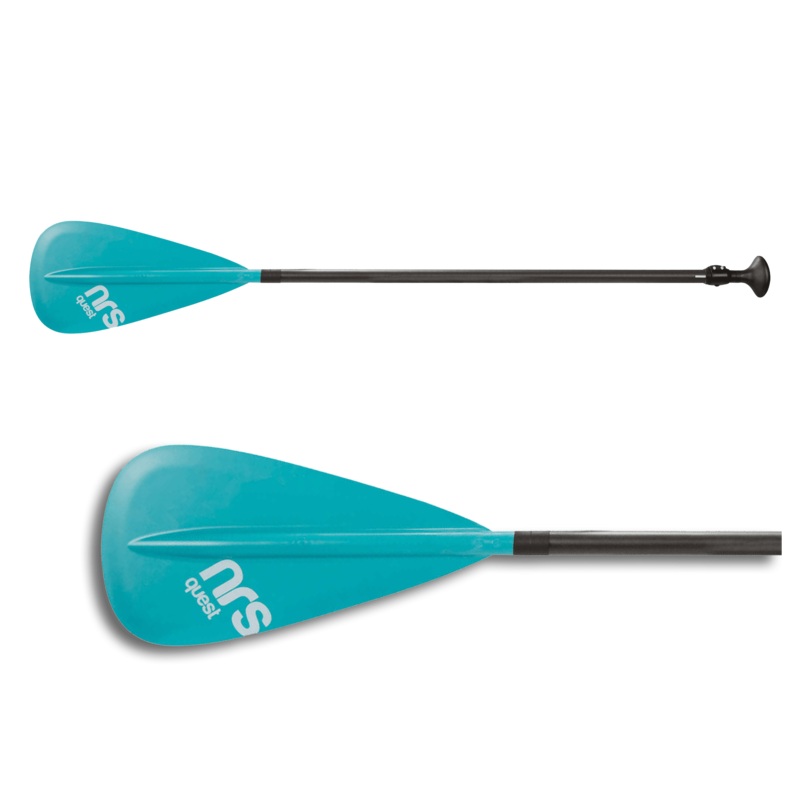 NRS Quest SUP Paddle Blue 68-86”