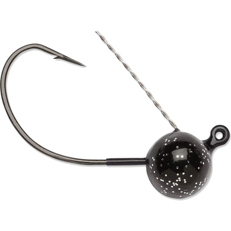 VMC Wacky Weedless Jig 3/16 oz Black