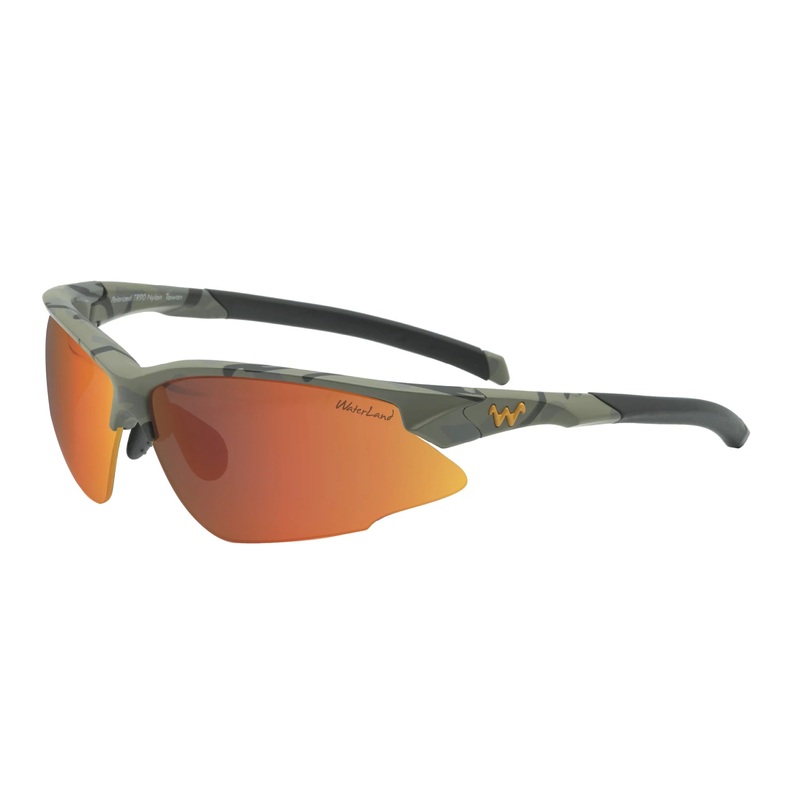 WATERLAND CLAWSON POLARIZED SUNGLASSES Ops Camo – Red Orange