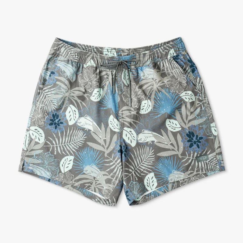 AFTCO STRIKE SWIM SHORTS Charcoal Large
