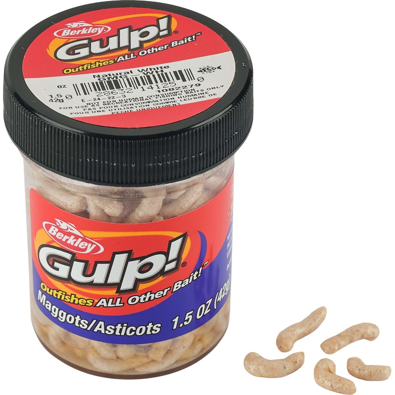 Berkley Gulp! Maggot 1.5 oz. Jar Chartreuse