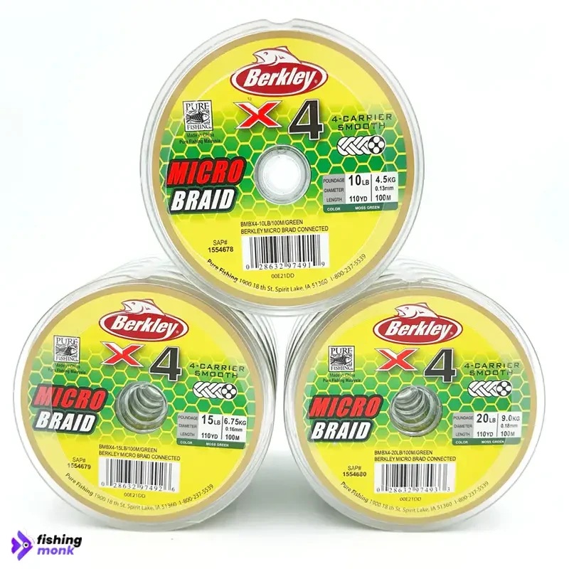 Berkley Micro Braid X4 | 100 mtr 10lb | 0.13mm