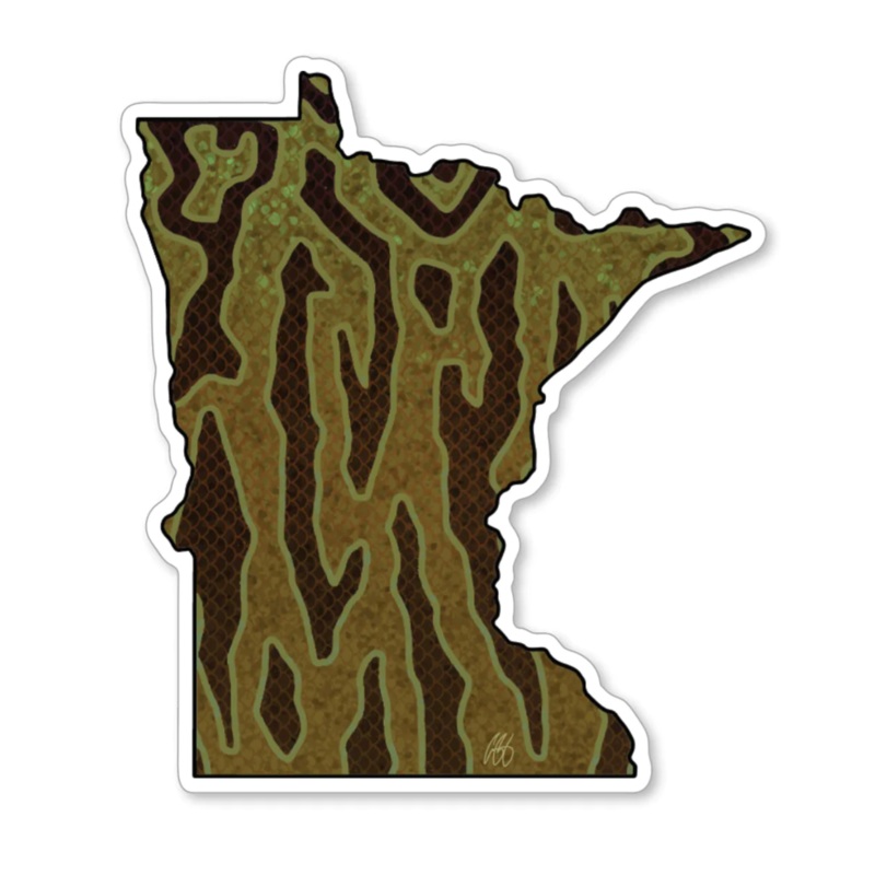 Casey Underwood Minnesota Smallmouth Decal Sticker