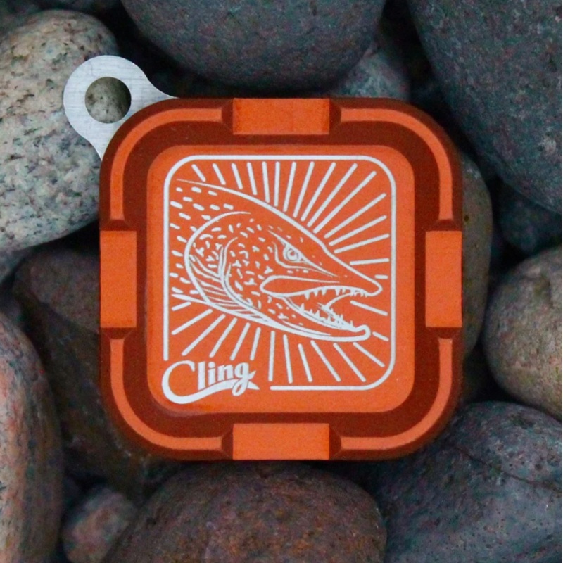 Cling Mag Grab Mini – Toothy Trouble Orange