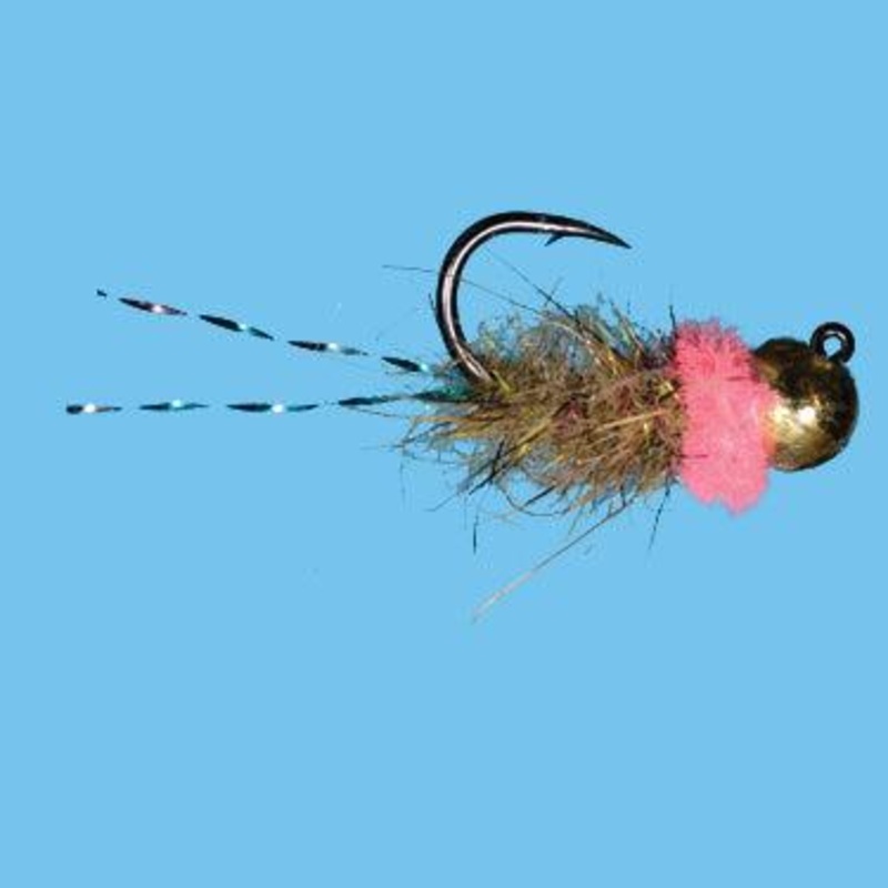 Solitude Tungsten Jig Pink Squirrel Nymph 12