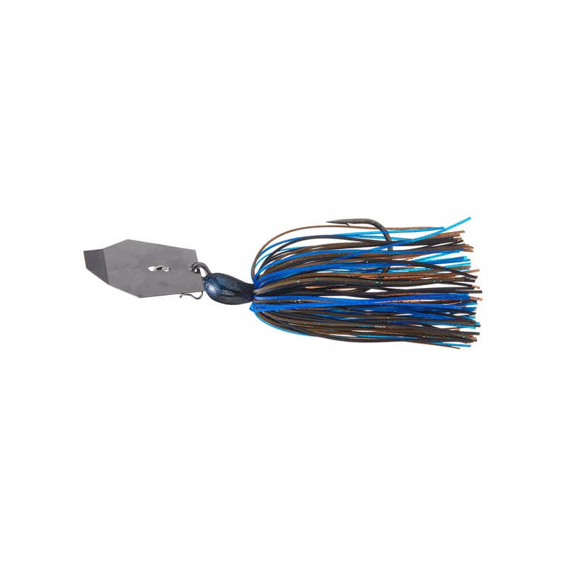 Z-Man Chatterbait Big Blade 1/2 oz Black Blue Candy