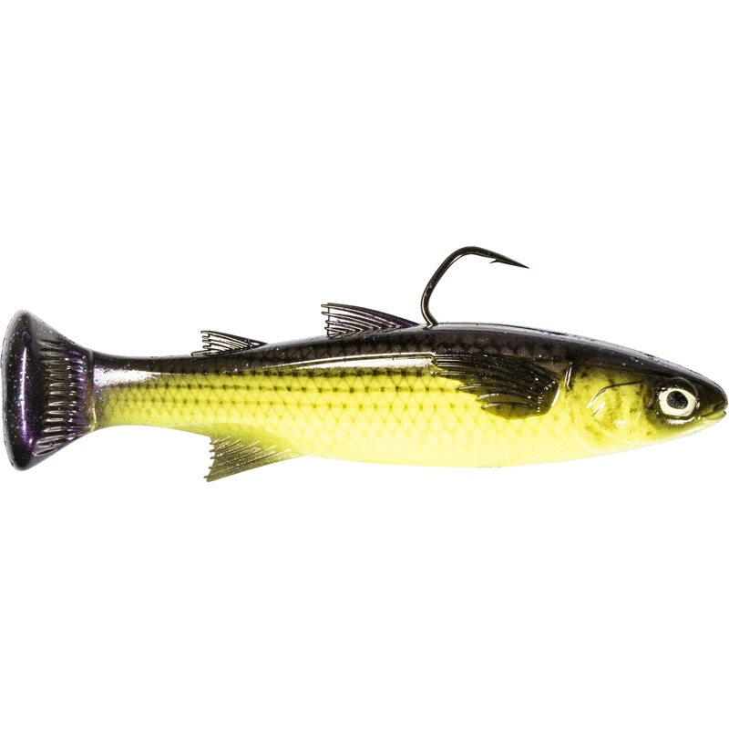 Z-Man Mulletron Line Through Swimbait Bayou Tiger 4.5 Inch
