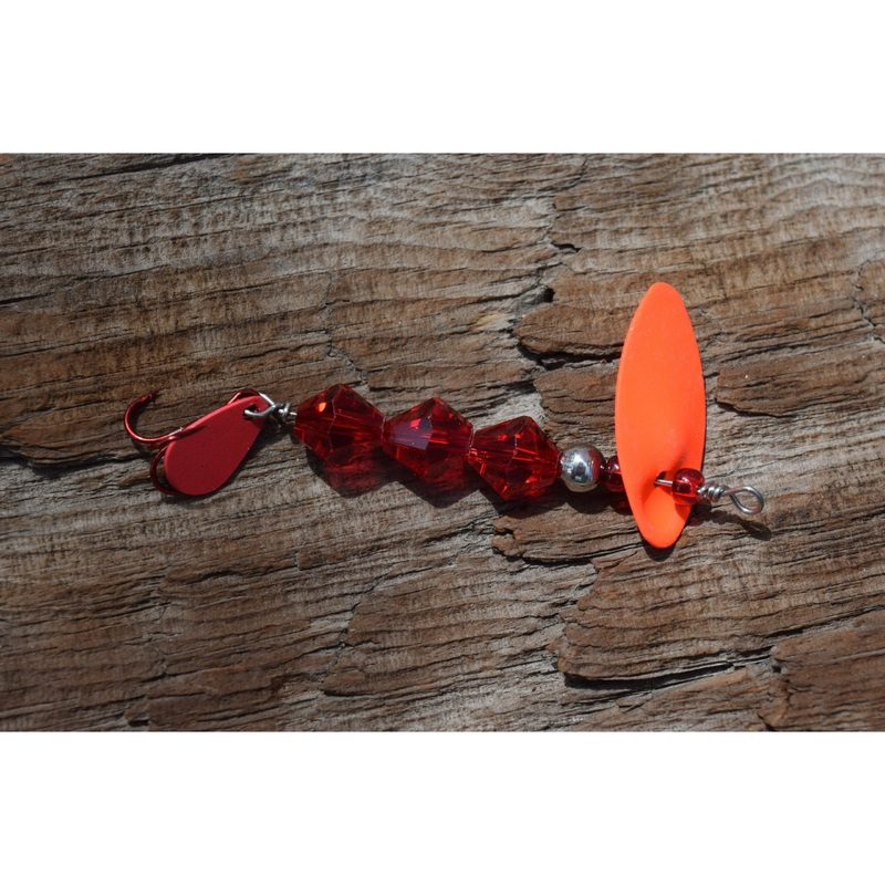 CREEK FREAK MASTER BAITS ULTRALIGHT IN-LINE FISHING LURE Blood in the Water 1/10oz