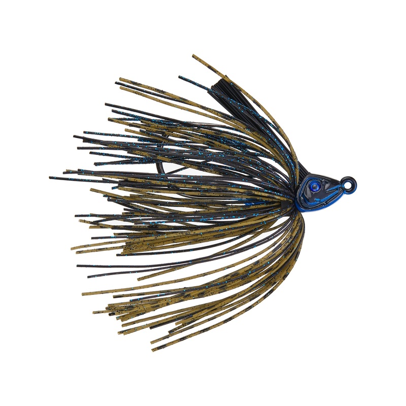 Gambler GOAT Swim Jig Black Blue Green Pumpkin 5/16 oz