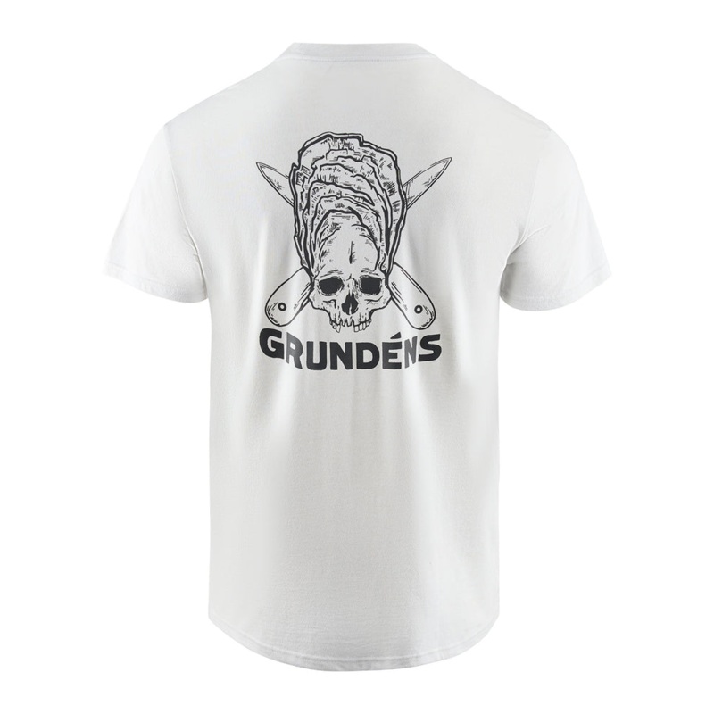 Grundens Zero Shucks Short Sleeve T-Shirt Oyster M