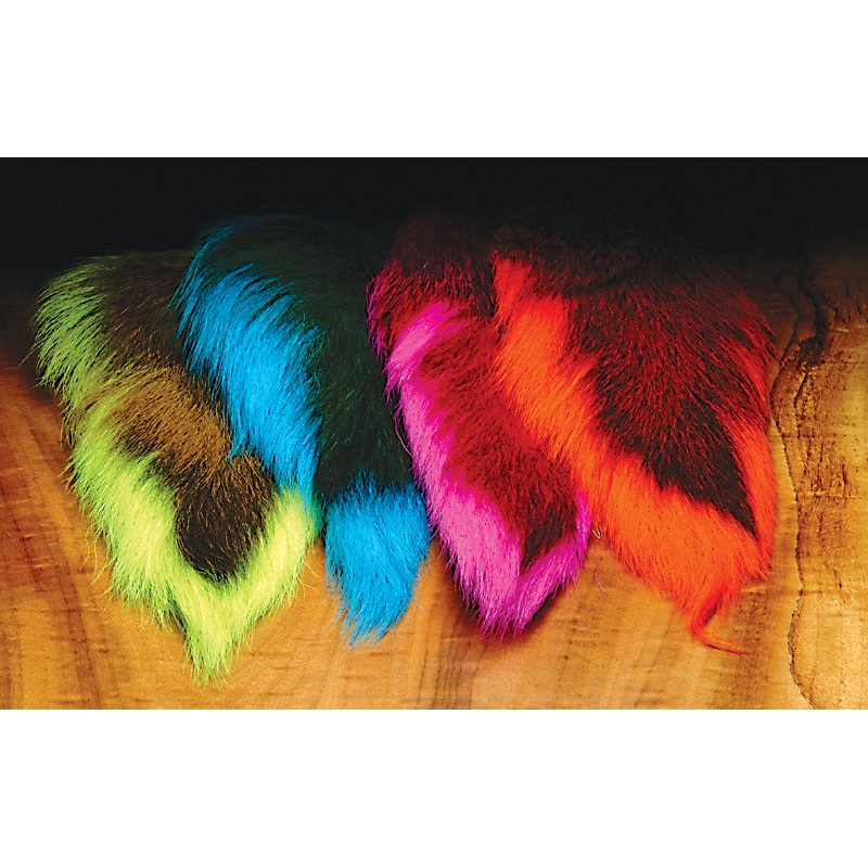 Hareline Dubbin Large Northern Bucktail Black