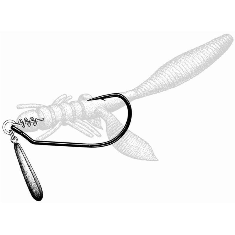 Owner Twistlock Lead Jig Rig 5199 5/0 (2pk)