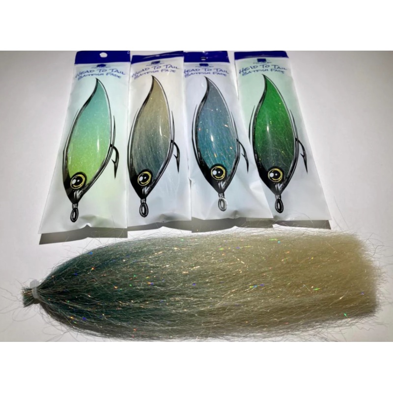 RD Fly Fishing Head to Tail Baitfish Fade Red/Yellow