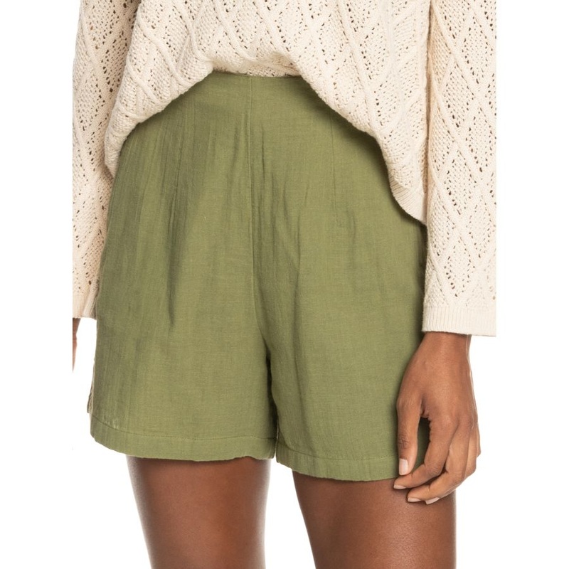 ROXY OVER THE SUN LIGHTWEIGHT SHORTS LODEN GREEN XS