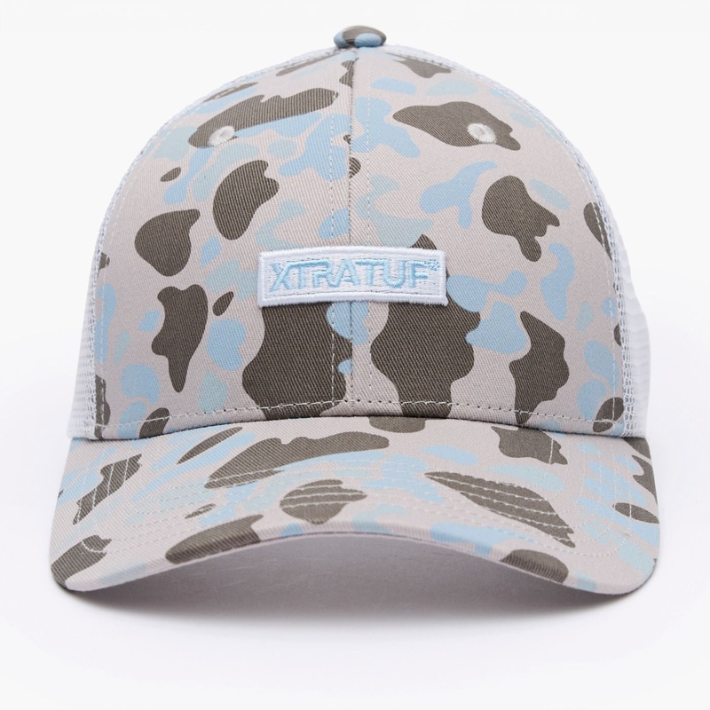 Xtratuf Unisex Trucker Hat Ice Duck Camo Ice Duck Camo