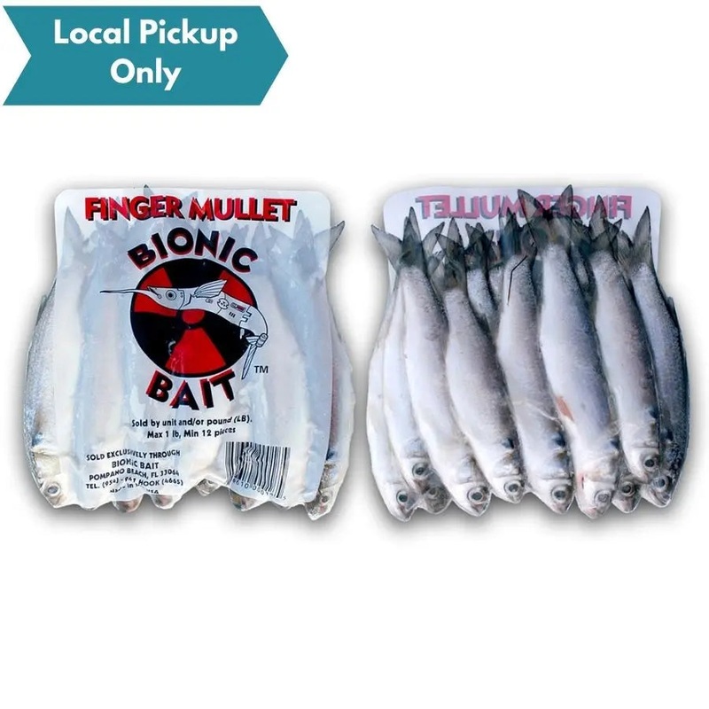 BIONIC BAIT FROZEN FINGER MULLET 1LB