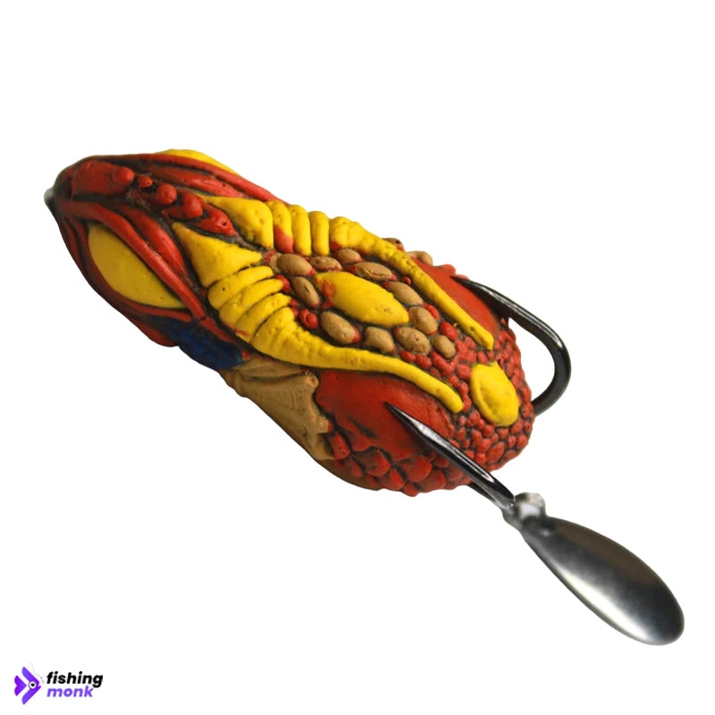 Bravvo Drake Hand Made Soft Frog Lure | 6cm | 11-12g Red Eye