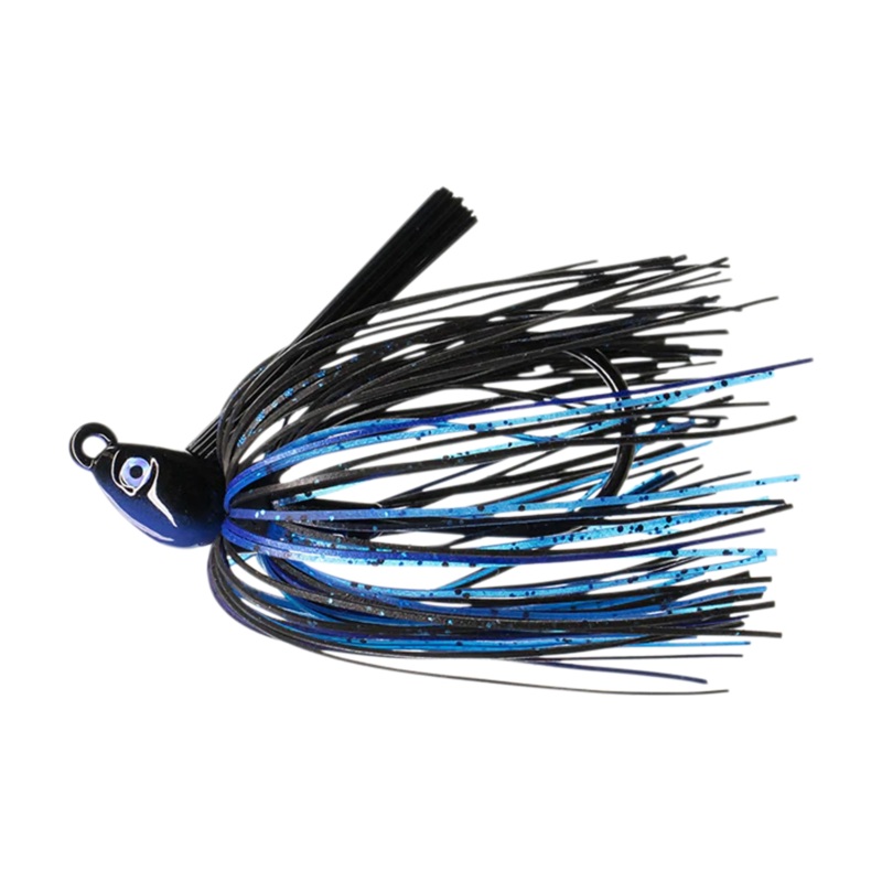 No-Jack Swim Jig Black & Blue 3/8 oz.