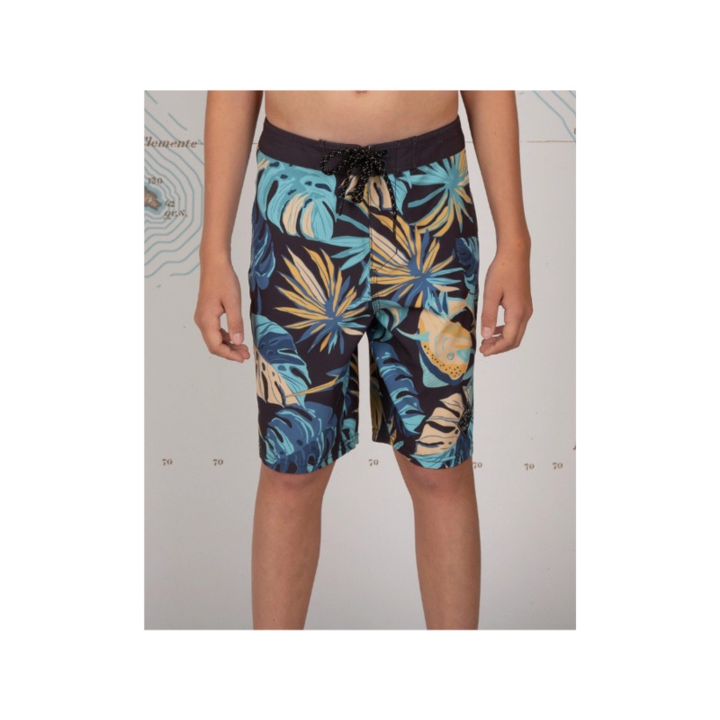 SALTY CREW YOUTH CEDROS BOARDSHORT BLACK 23