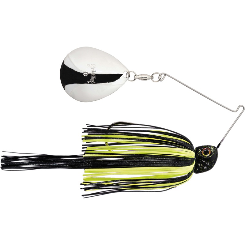 Strike King Tour Grade Night 1/2 oz. Colorado Spinnerbait Black